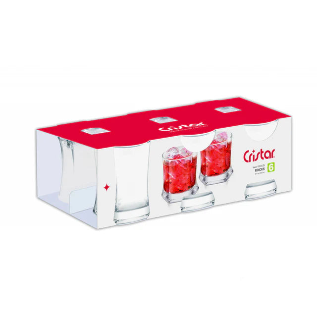 CAN CRISTAR VASO X6 VIVALDI ROCK 0105CL6