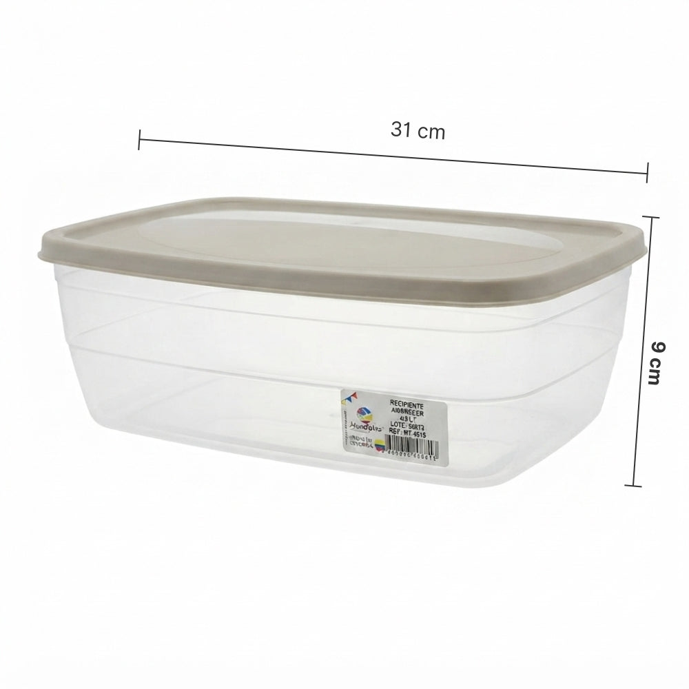 RECIPIENTE MUNDIPLAS AMANECER 4.5 LT REF 4517 (EMP 25)