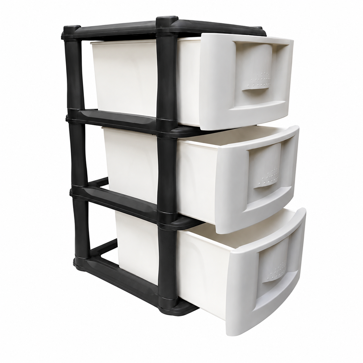 MUEBLE RIMO ORGANIZADOR X3 NEGRO / GRIS PRIMAVERA REF 15359