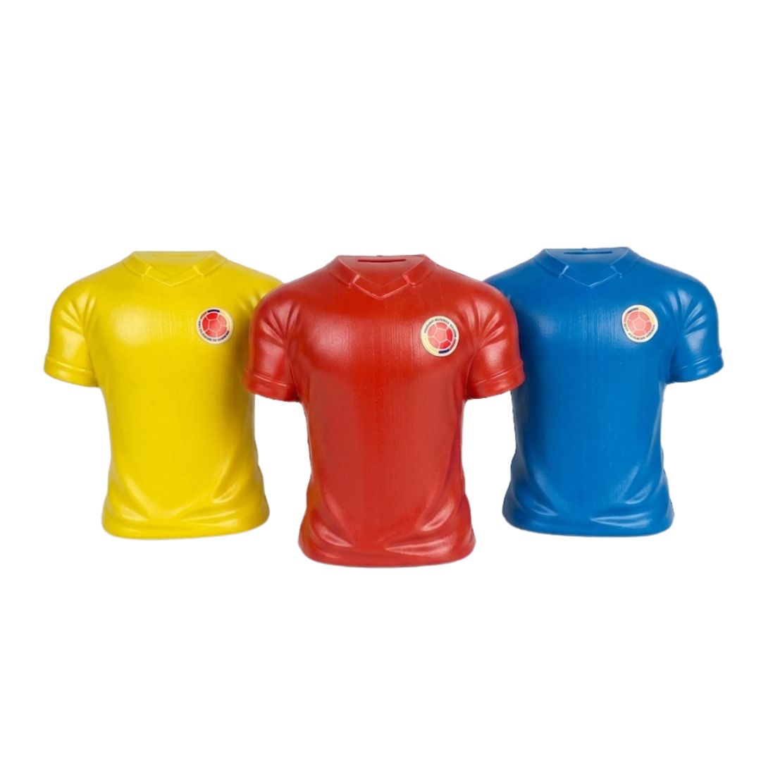 ALCANCIA PLASTEB CAMISETA COLOMBIA PEQ (EMP 1)