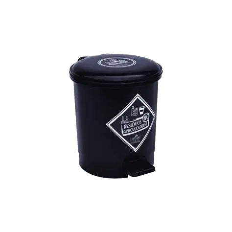 PAPELERA LUXURY PEDAL 3.5 LT NEGRA
