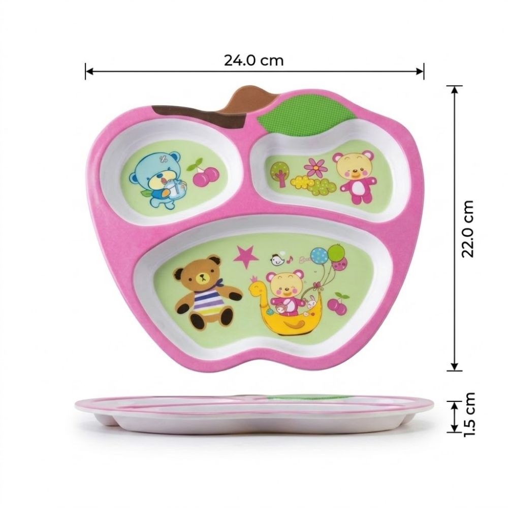PLATO MEL/COROLA INFANTIL MANZANA P1027 DEC