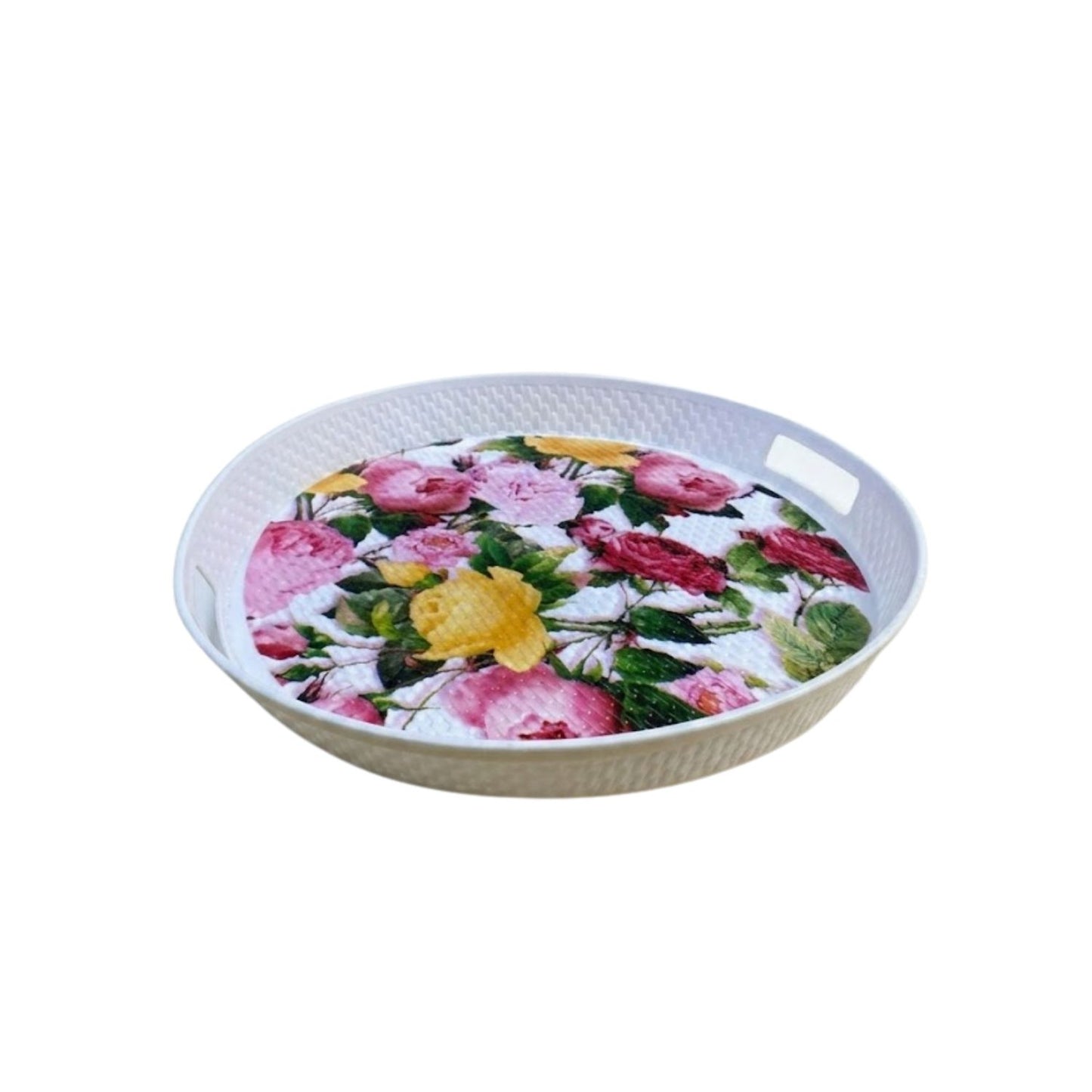 BANDEJA PIKAJU REDONDA DECORADA 26404