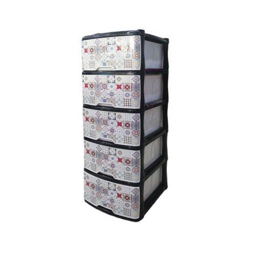 MUEBLE RIMO ORGANIZADOR X5 NEGRO MOSAICOS REF 15067
