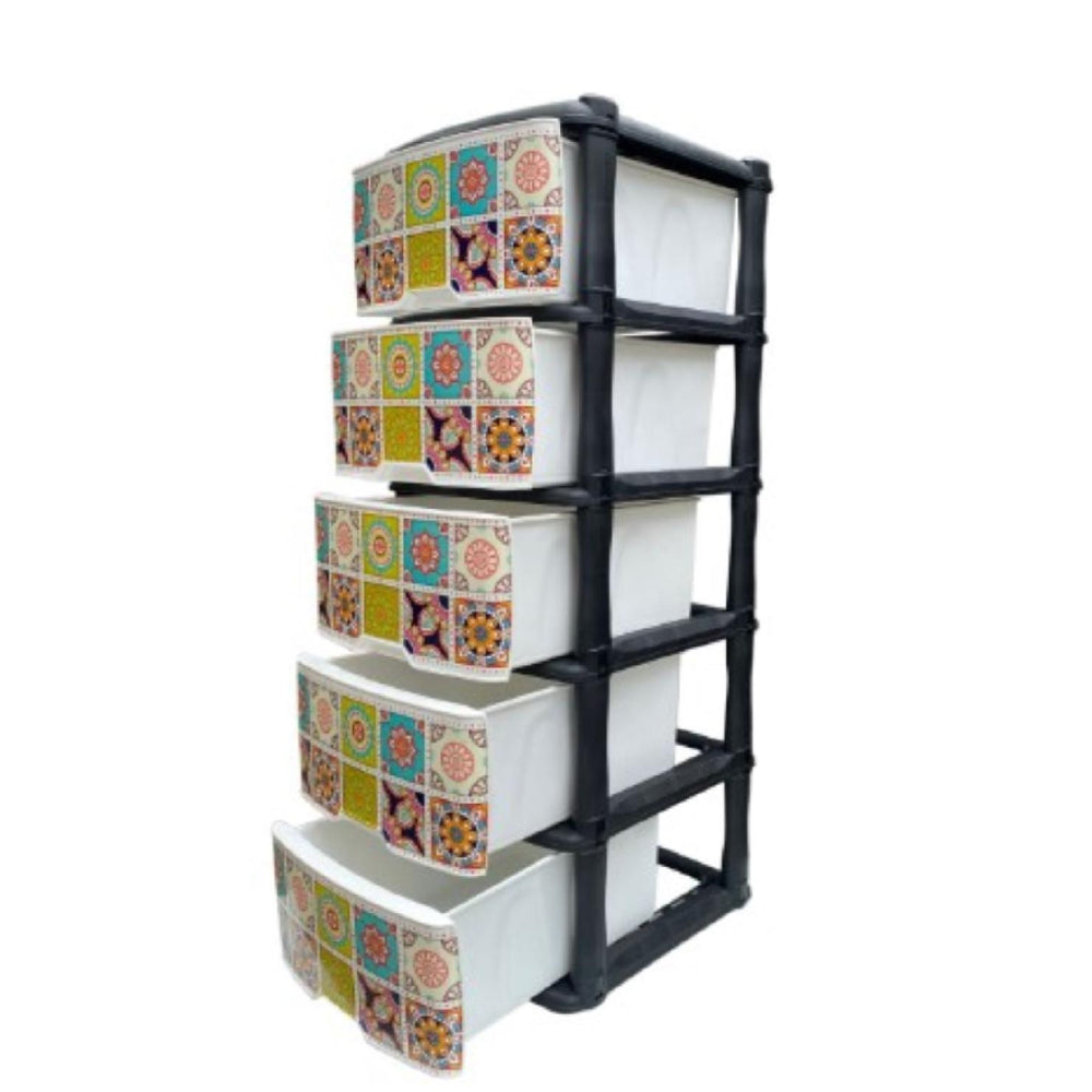 MUEBLE RIMO ORGANIZADOR X5 NEGRO MANDALAS 15077