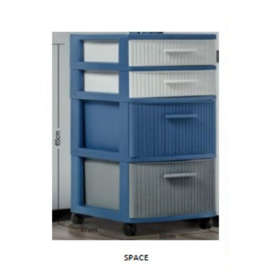 GAVETERO MQ CROCHET 4 NIVELES SPACE REF 498-SPC