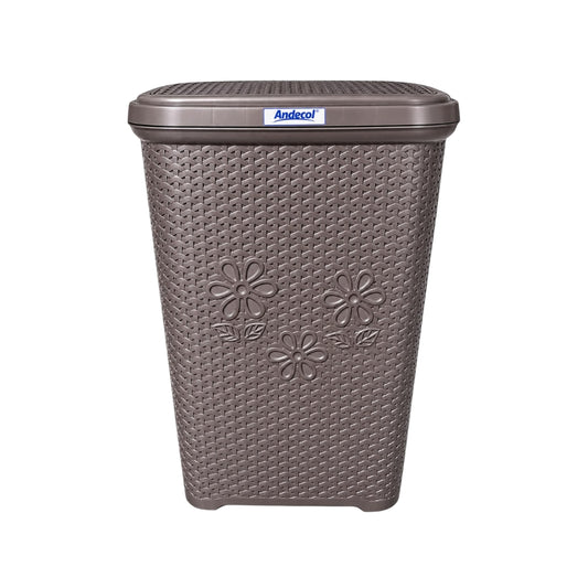CESTA ROPA RECTANGULAR RATTAN ANDECOL (EMP20)