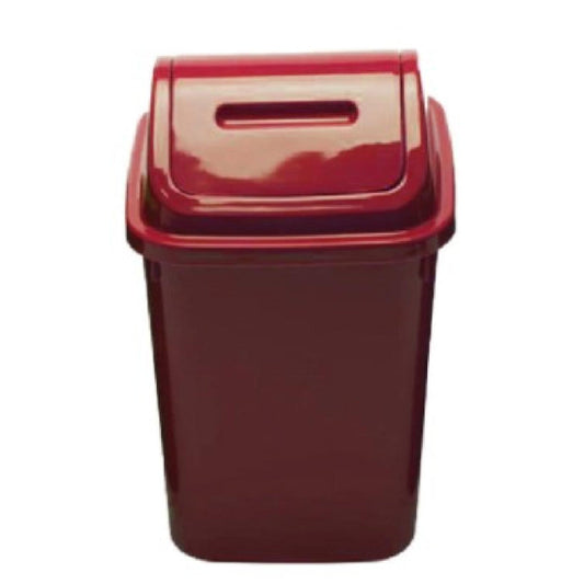 PAPELERA RIMO VAIVEN 16 LT FANTASIA ROJA REF 12473
