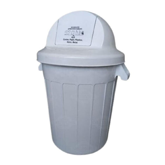 CONTENEDOR COLPLAST CUPULA 120LT BLANCO