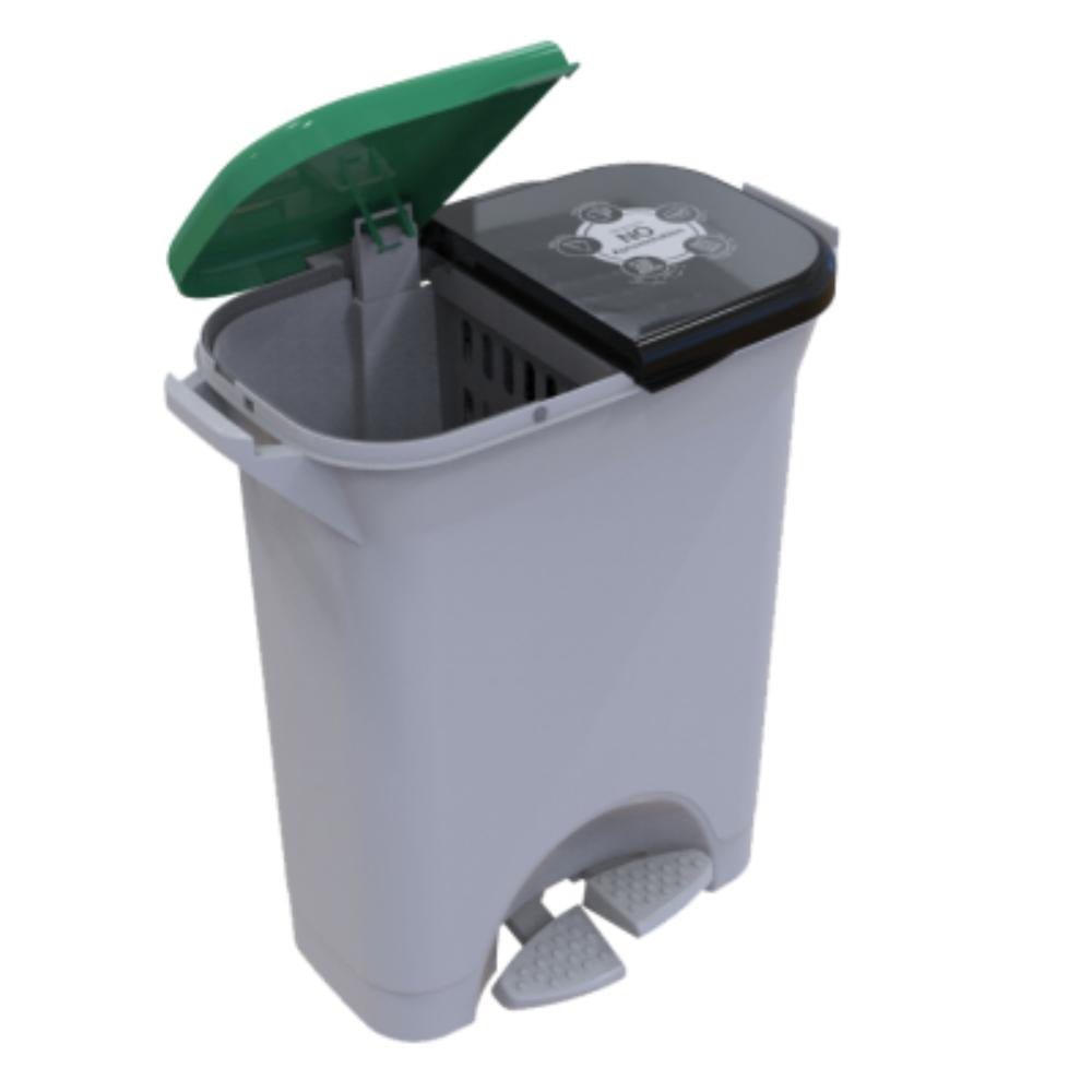 PAPELERA NP DOBLE 40 LT REF 41027