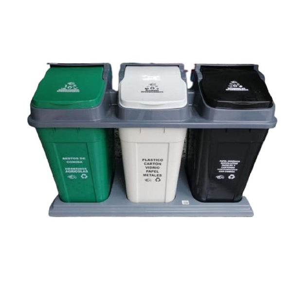 PUNTO ECOLOGICO PLACET BASE PLASTICA 40 LTS