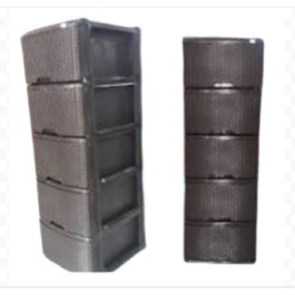 MUEBLE RIMO ORGANIZADOR X5 RATAN WENGUE 13045