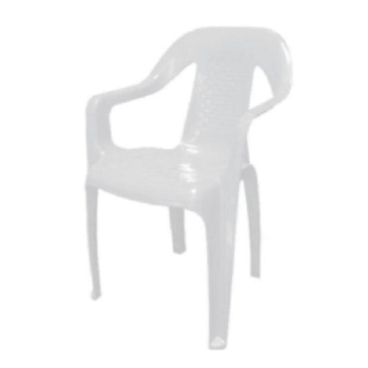 SILLA COLPLAST OCEANIA RATTAN C/BRAZOS BLANCO 919