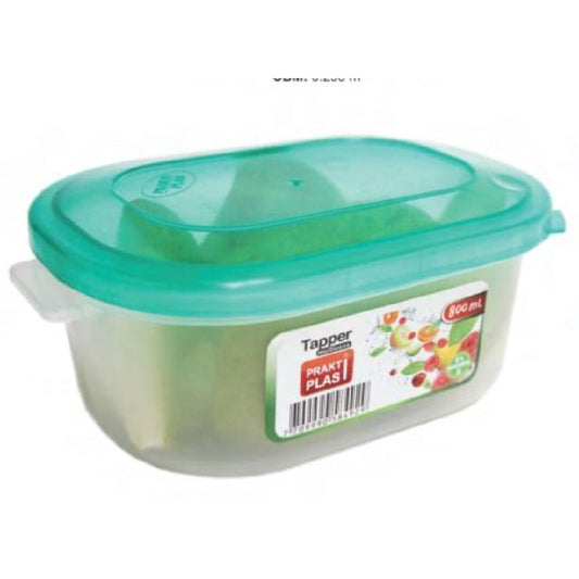 TAPER PRAKTIPLAS OVALADO 800ML