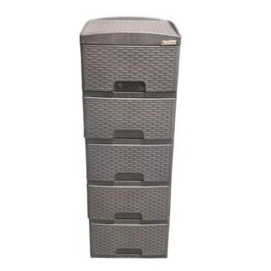 PRACTIMUEBLE COLPLAST PQN X5 RATTAN GRIS REF:773