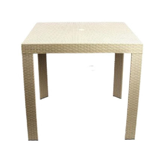 MESA COLPLAST CELEBRITY 4 PUESTOS RATTAN PISTACHO