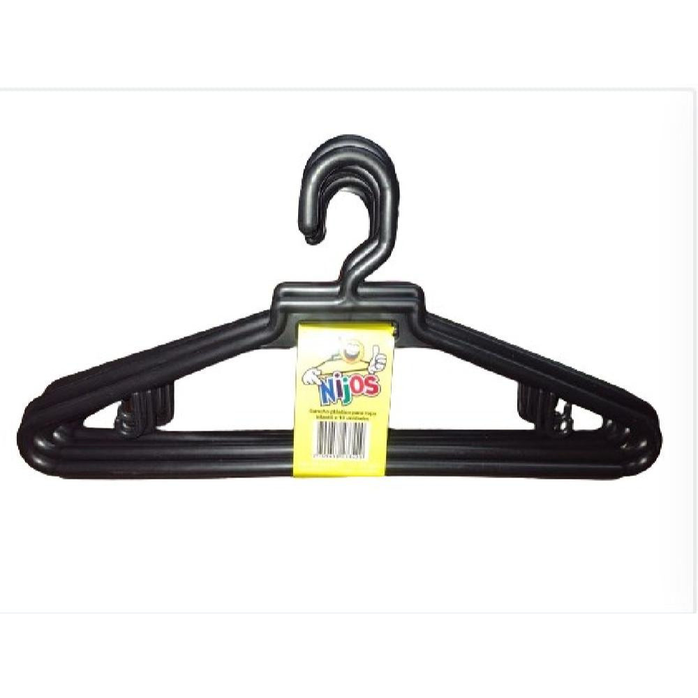 PTE GANCHO NIJOS X10 INFANTIL NEGRO FAGODI