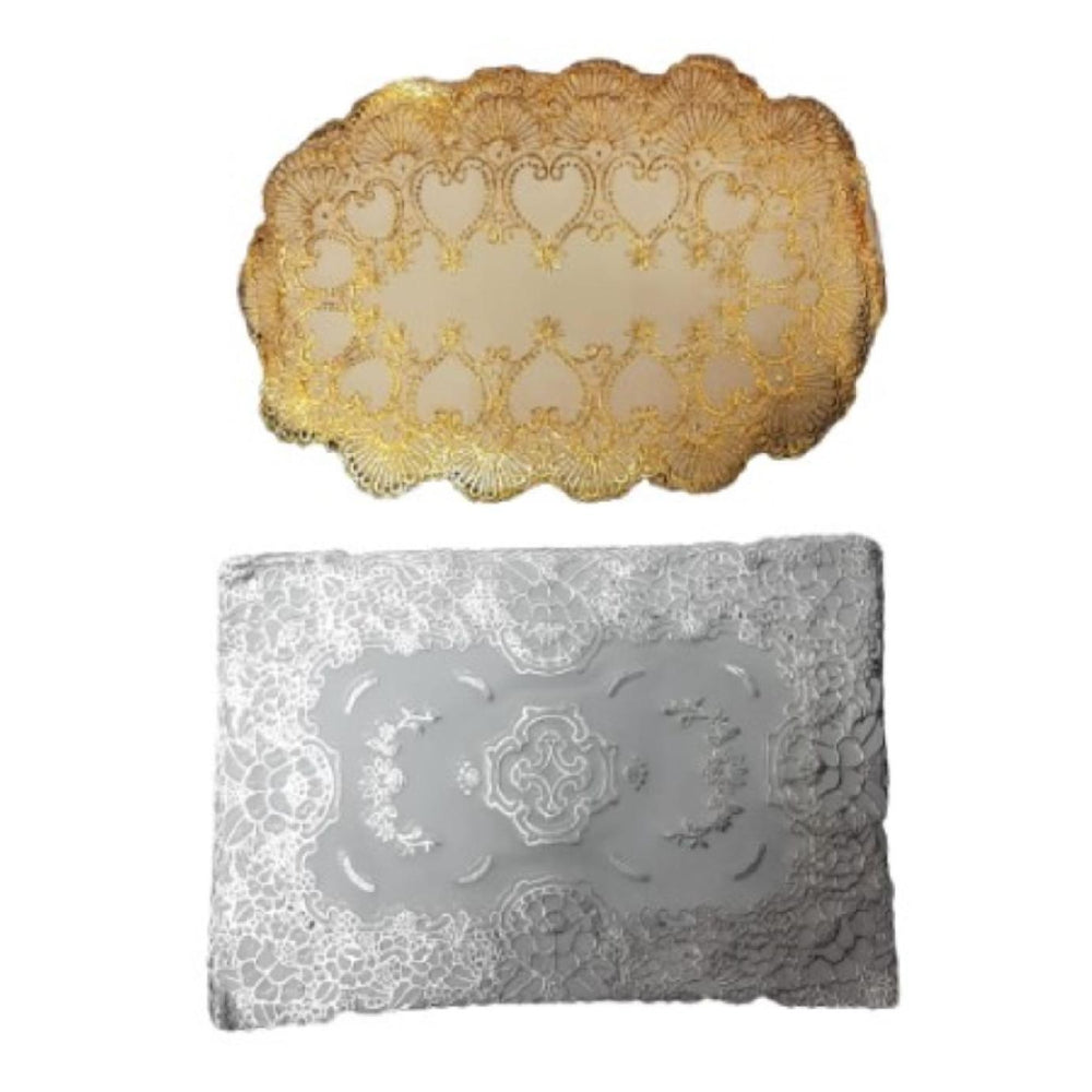 INDIVIDUAL CJ CARPETA X12 DORADO PLATEADO- 3040T