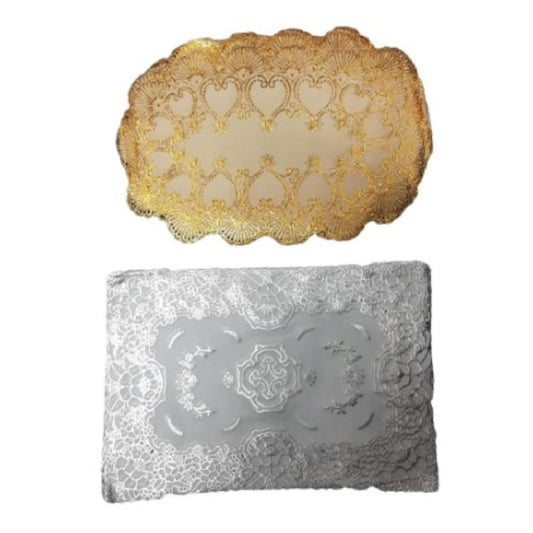 INDIVIDUAL CJ CARPETA X12 DORADO PLATEADO- 3040T