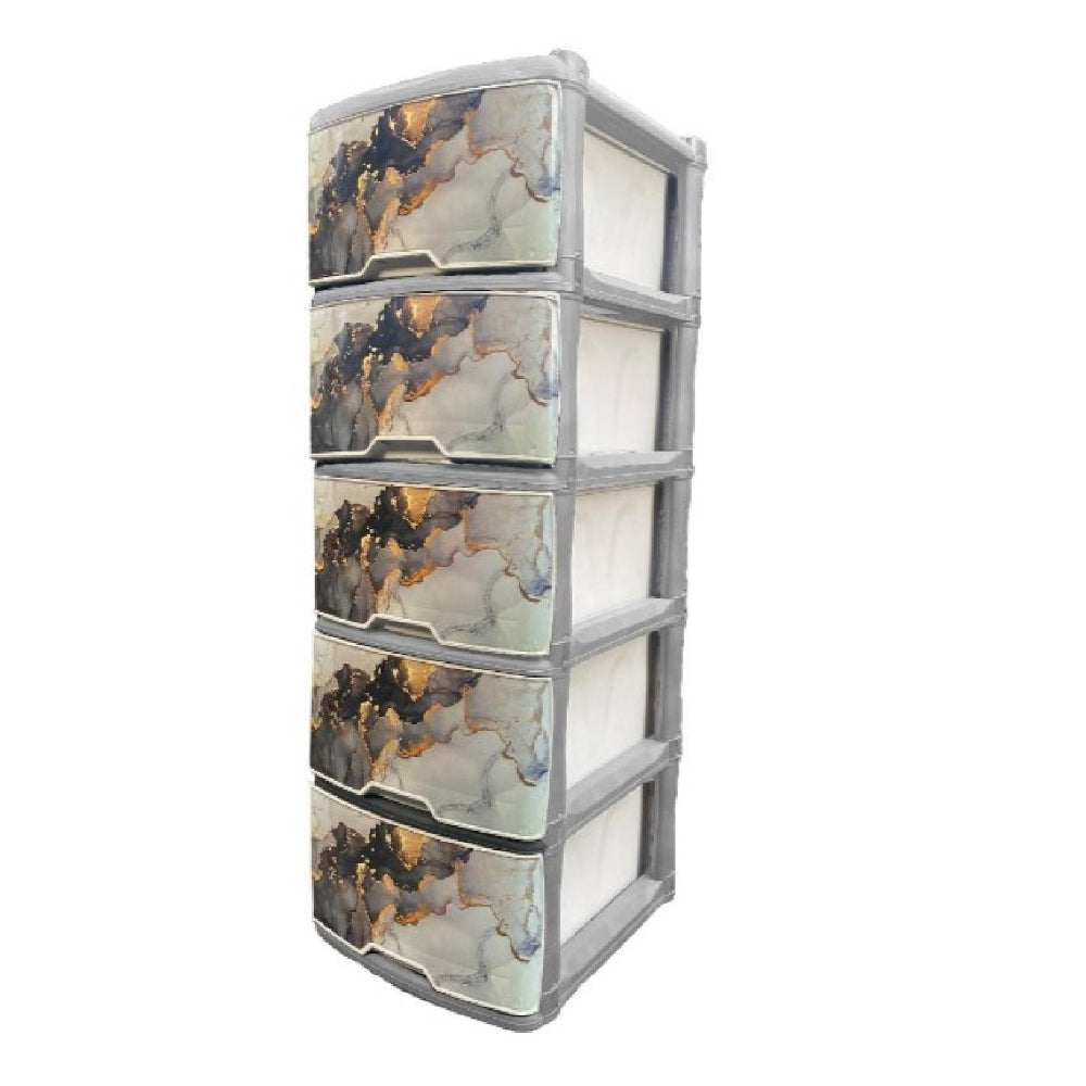 MUEBLE RIMO ORGANIZADOR X5 GRIS MARMOL REF 15984