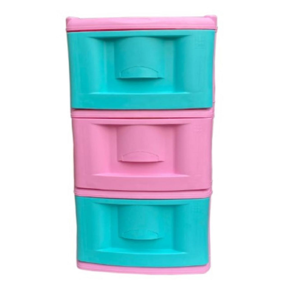 MUEBLE RIMO ORGANIZADOR X3 ROSA / AGUA MARINA REF 15369
