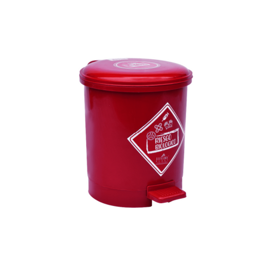 PAPELERA LUXURY PEDAL 13 LT ROJA