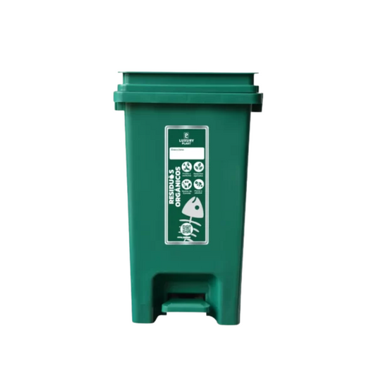 PAPELERA LUXURY PEDAL 20 LT VERDE