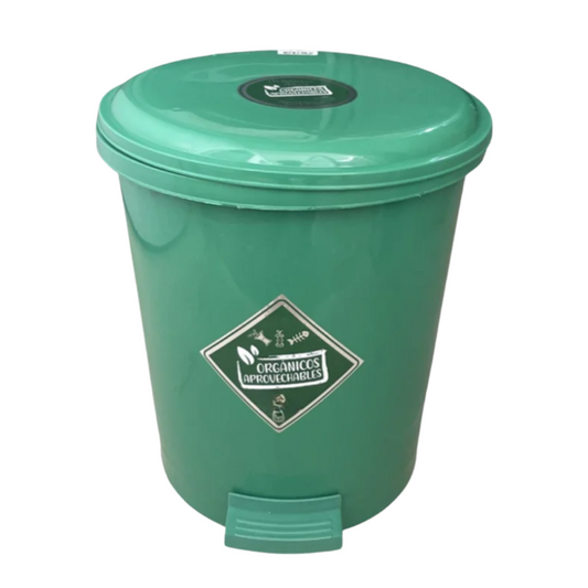 PAPELERA LUXURY PEDAL 13 LT VERDE