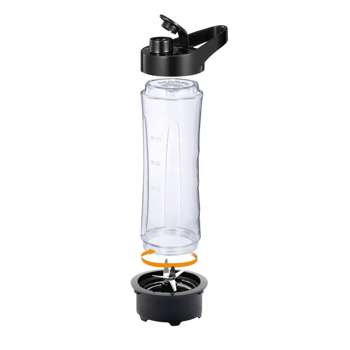 LICUADORA DUALMIX 300WATTS HOME ELEMENTS  REF HE-538N