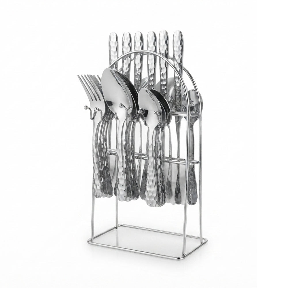 JUEGO CUBIERTOS CJ STAINLESS STEEL 24 PZS