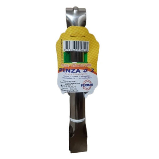 PINZA FERMAR INOX MED N.2