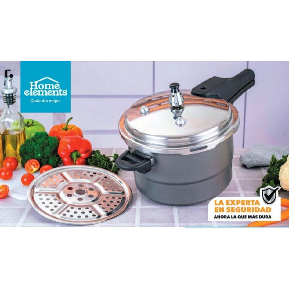 OLLA A PRESION HOME ELEMENTS 4.2 LTS  ACERO INOX REF HEOP42LSS