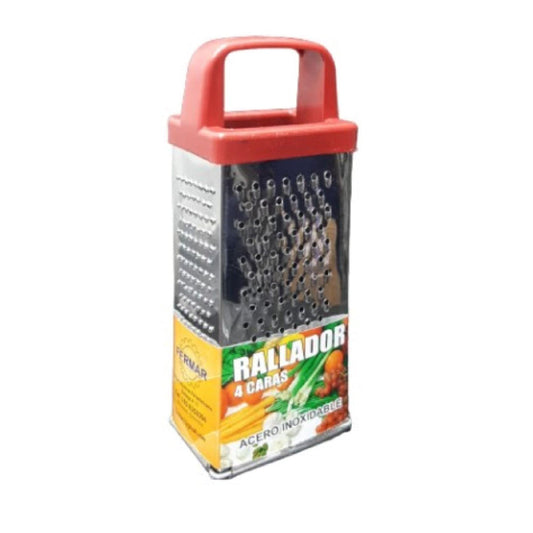 RALLADOR FERMAR 4 CARAS INOX  Ref:4C-AI