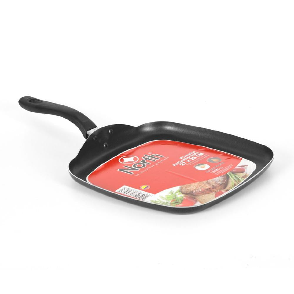 PLANCHA NORTH ANT/DERENTE 27X28 CM LISA REF 3048