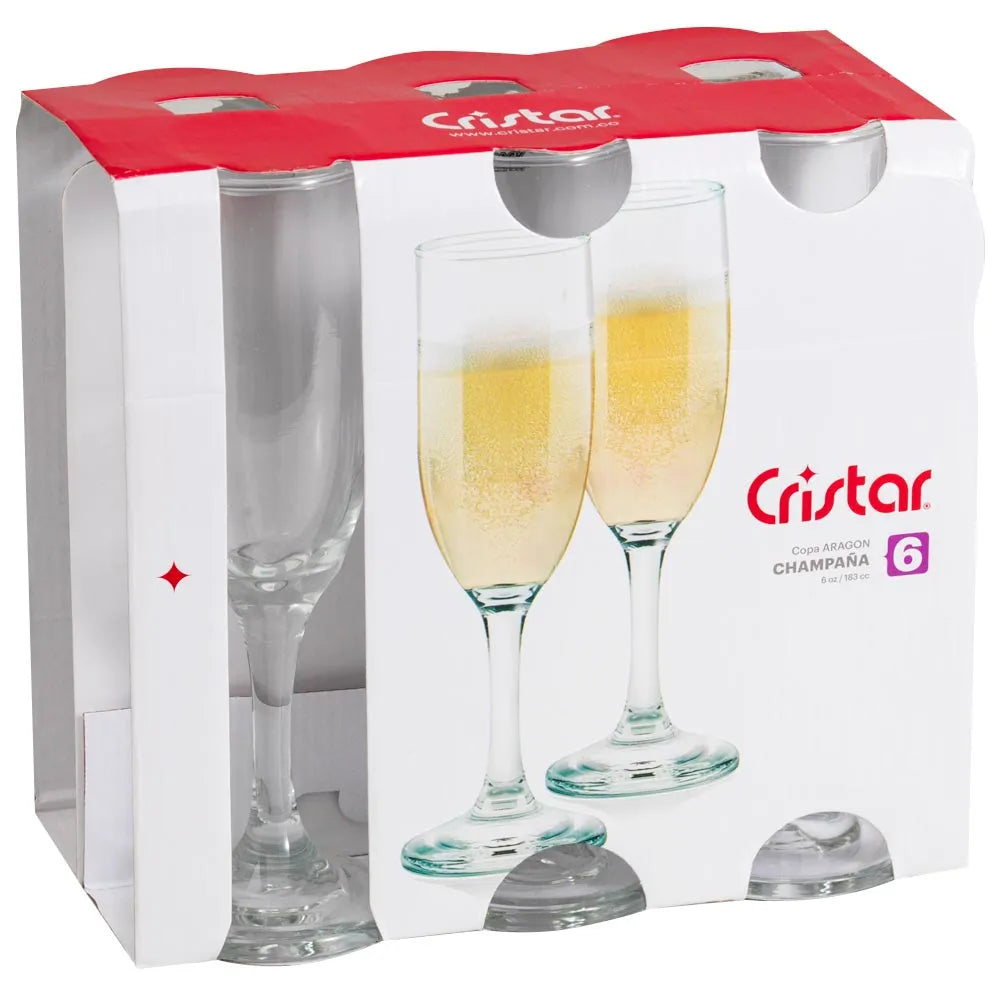 CAN CRISTAR COPA CHAMPANA ARAGON X6 5436CL6PR (EMP 8)