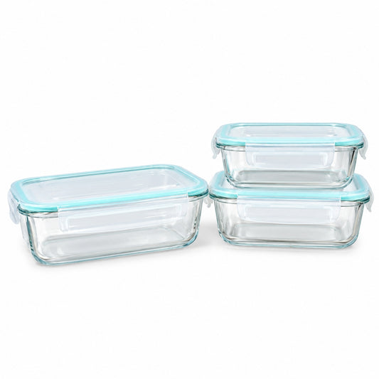 SET REFRACTARIA X3 VIDRIO RECTANGULAR REF 241139