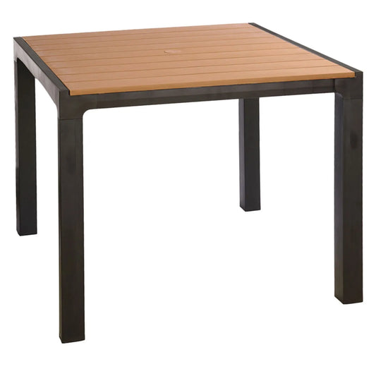 MESA MQ MADEIRA CUADRADA TABACO REF 462-TAB