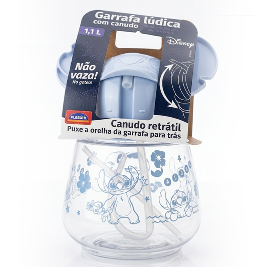 BOTELLA FLIP C/TAPA AUTOMATICA LICENCIAS MUNDIUTIL 17452/174