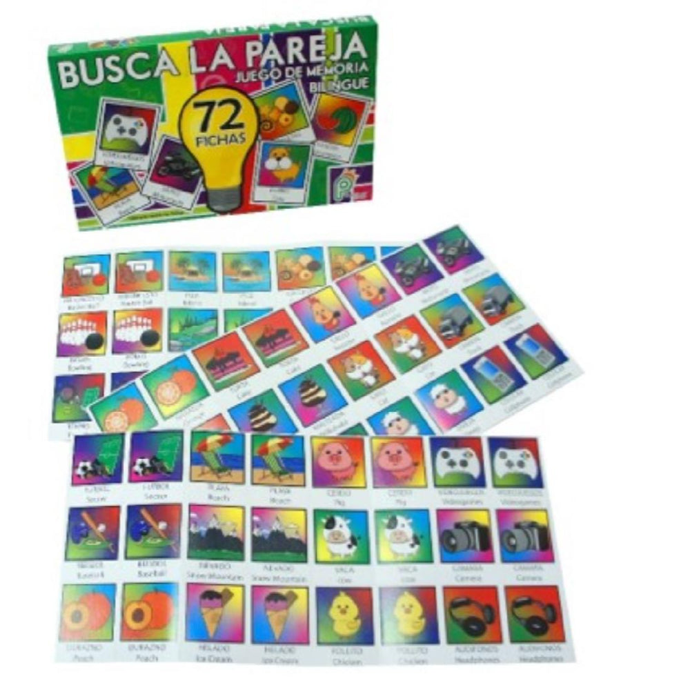 JUEGO PROYECCIONES BUSCA LA PAREJA 72 PZ 100044-416-547-549-548-713