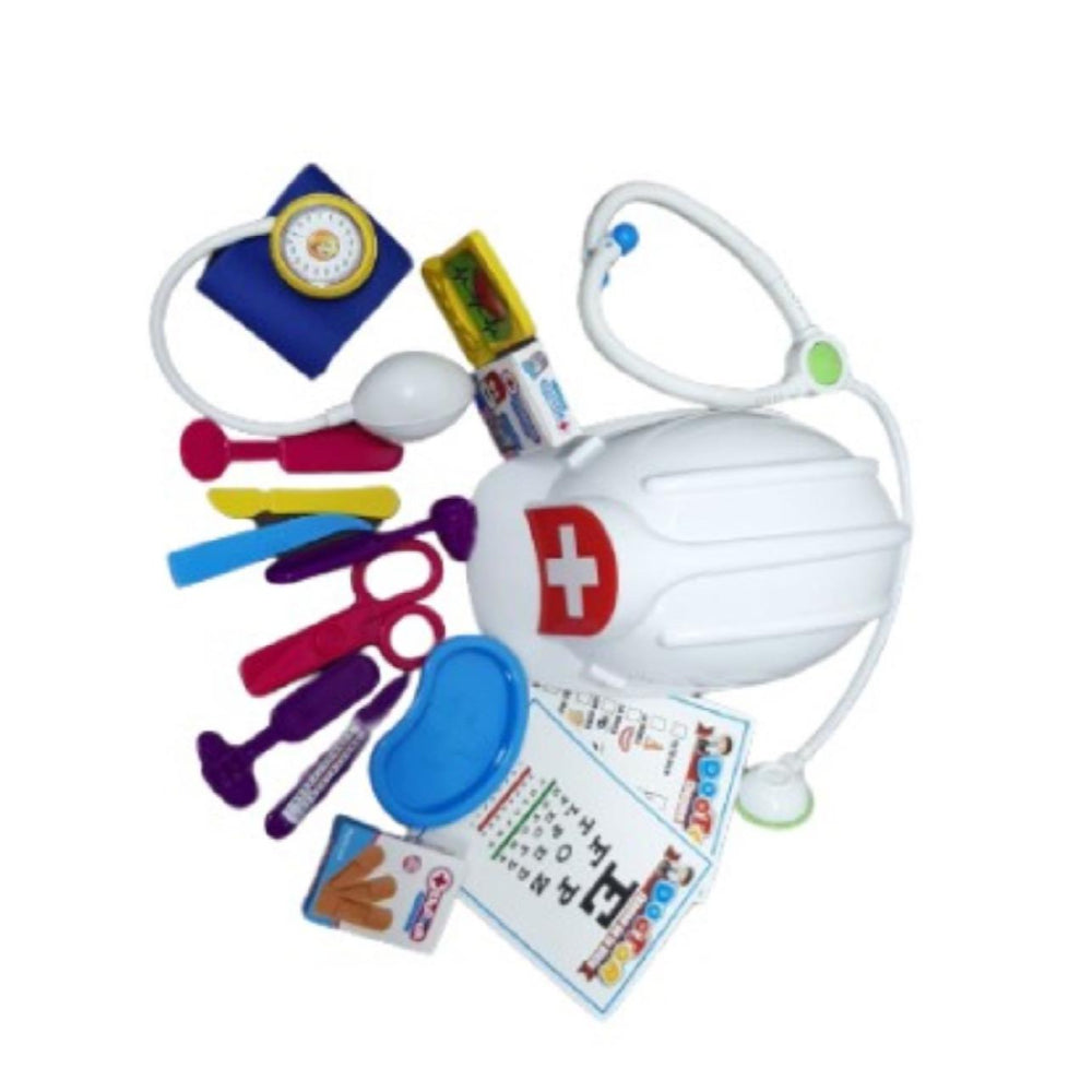 CASCO MEDICO CON ACCESORIOS VES PQ