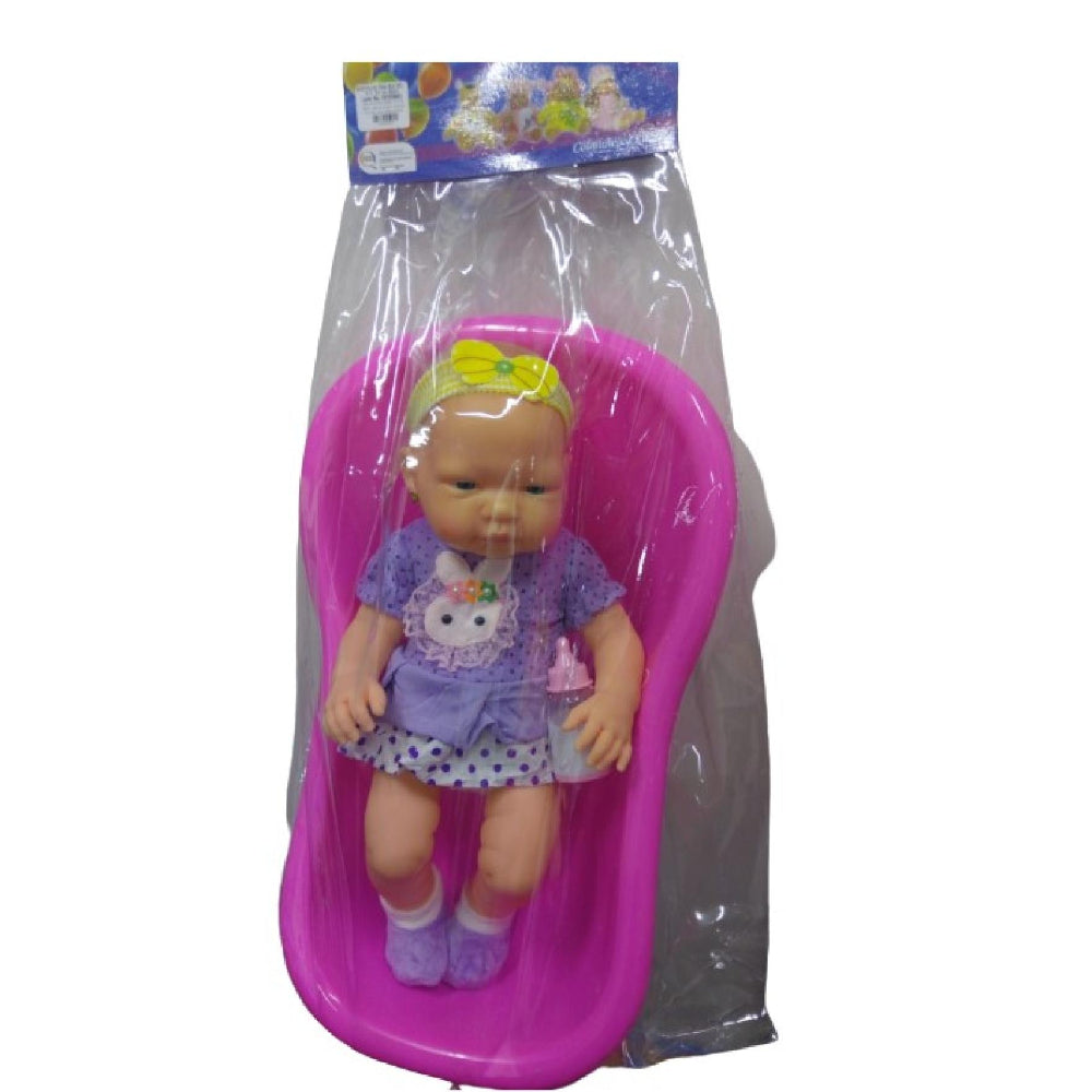 MUÑECA COLMUNECOS BEBITA EN TINA REF 292
