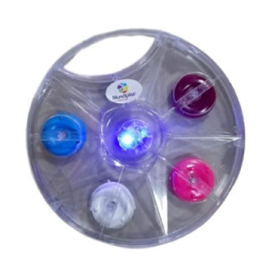 PANDERETA MUNDIPLAS CON LUCES 4169