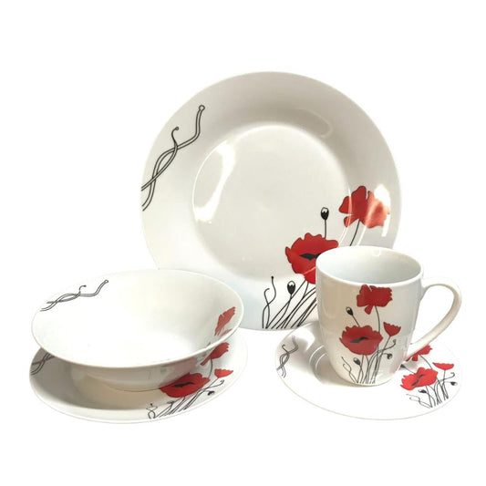 VAJILLA SHADDAI REDONDA LOZA 20 PZAS JARRO MUG