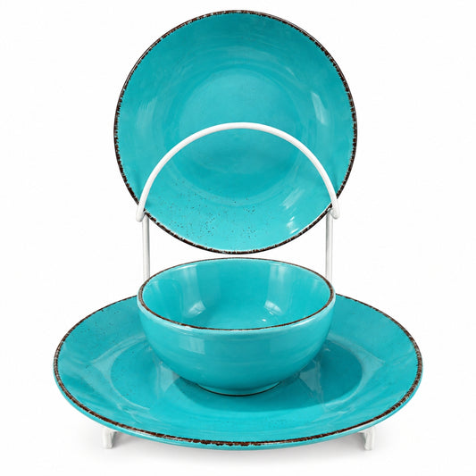 VAJILLA CERAMICA 12 PZS TAZA TORTERO Y PANDO RF AH011 PIKA
