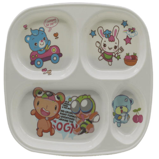 PLATO MEL/COROLA INFANTIL 4 DIVICIONES PLANO P1060 DEC