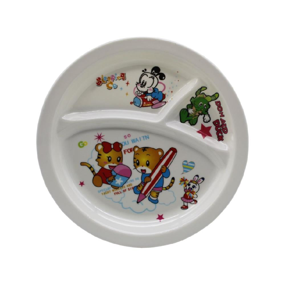 PLATO MEL/COROLA INFANTIL 3 DIVICIONES PLANO P1056 DEC