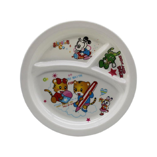 PLATO MEL/COROLA INFANTIL 3 DIVICIONES PLANO P1056 DEC