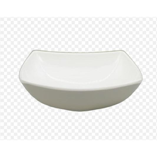 PLATO MEL/COROLA SEMI HONDO CUADRADO W1041 LISO