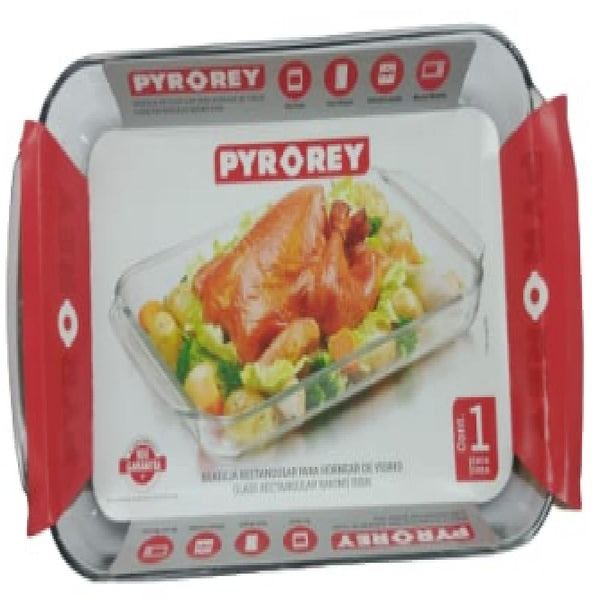 REFRACTARIA KW BANDEJA RECT 3.2 LT REF 1793221