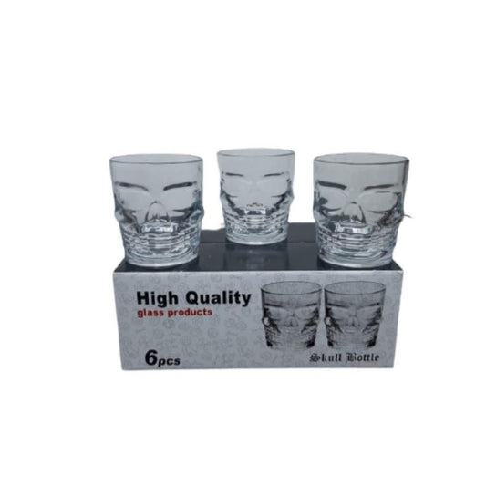 CAN PIKAJU VASO WISKY CALAVERA X 2 LISO REF ECO-405-372-KLWS300